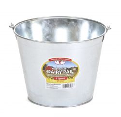 Little Giant Galvanized Dairy Pail (8 Quart)