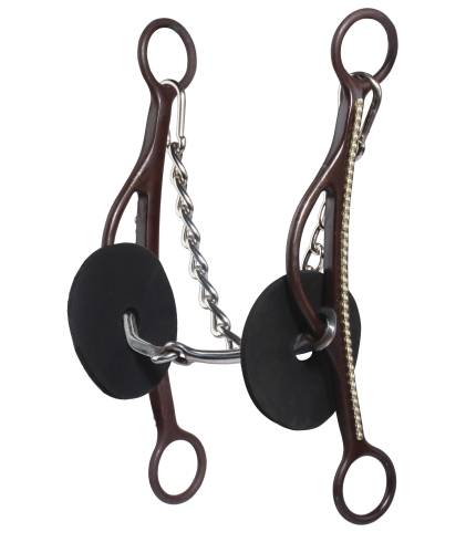 Professional's Choice Long Gag Smooth Snaffle