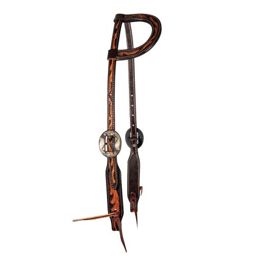 Professional's Choice Floral One-Ear Headstall