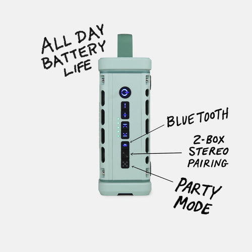 Turtlebox Ranger Wireless Bluetooth Weather Resistant Speaker