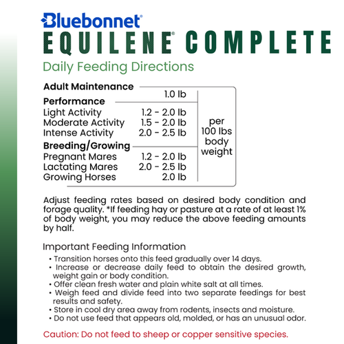 Bluebonnet Feeds Equilene® Complete