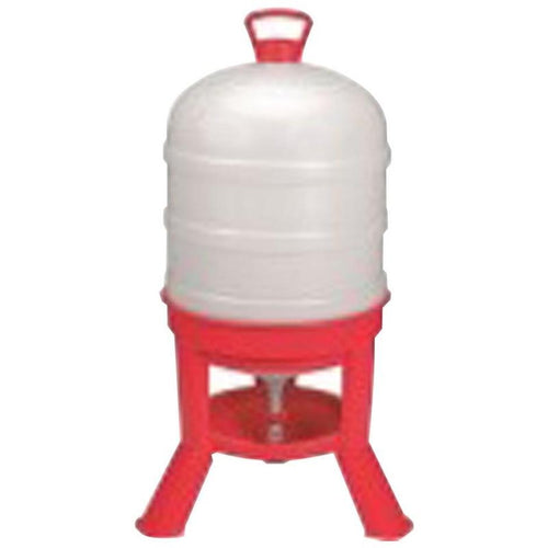 LITTLE GIANT DOME WATERER PLASTIC (RED)