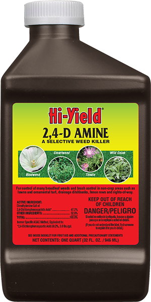 Hi-Yield 2, 4-D AMINE A SELECTIVE WEED KILLER