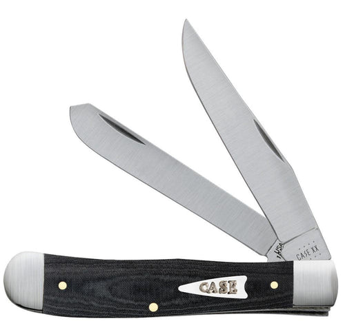 Case Smooth Black Micarta® Trapper