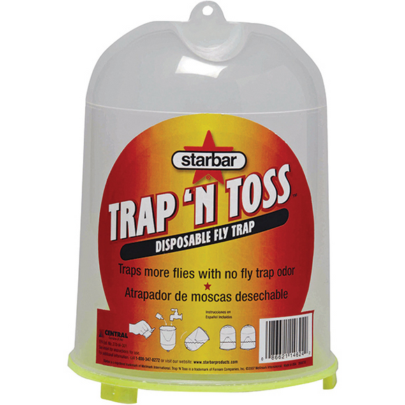 Starbar Trap 'N Toss™ Disposable Fly Trap
