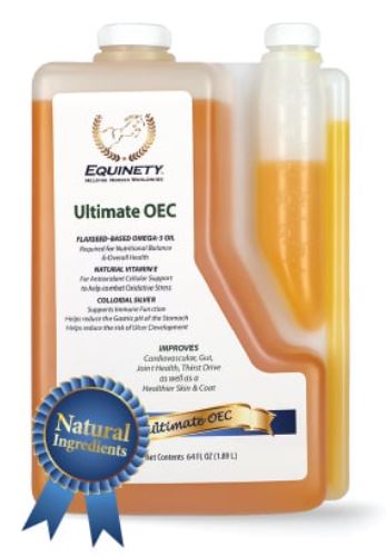Equinety Ultimate OEC Flaxseed Based Omega 3 – Natural Vitamin E – Colloidal Silver