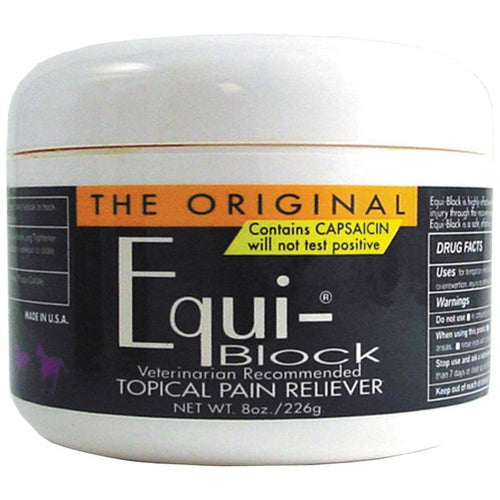 EQUI-BLOCK TOPICAL PAIN RELIEVER